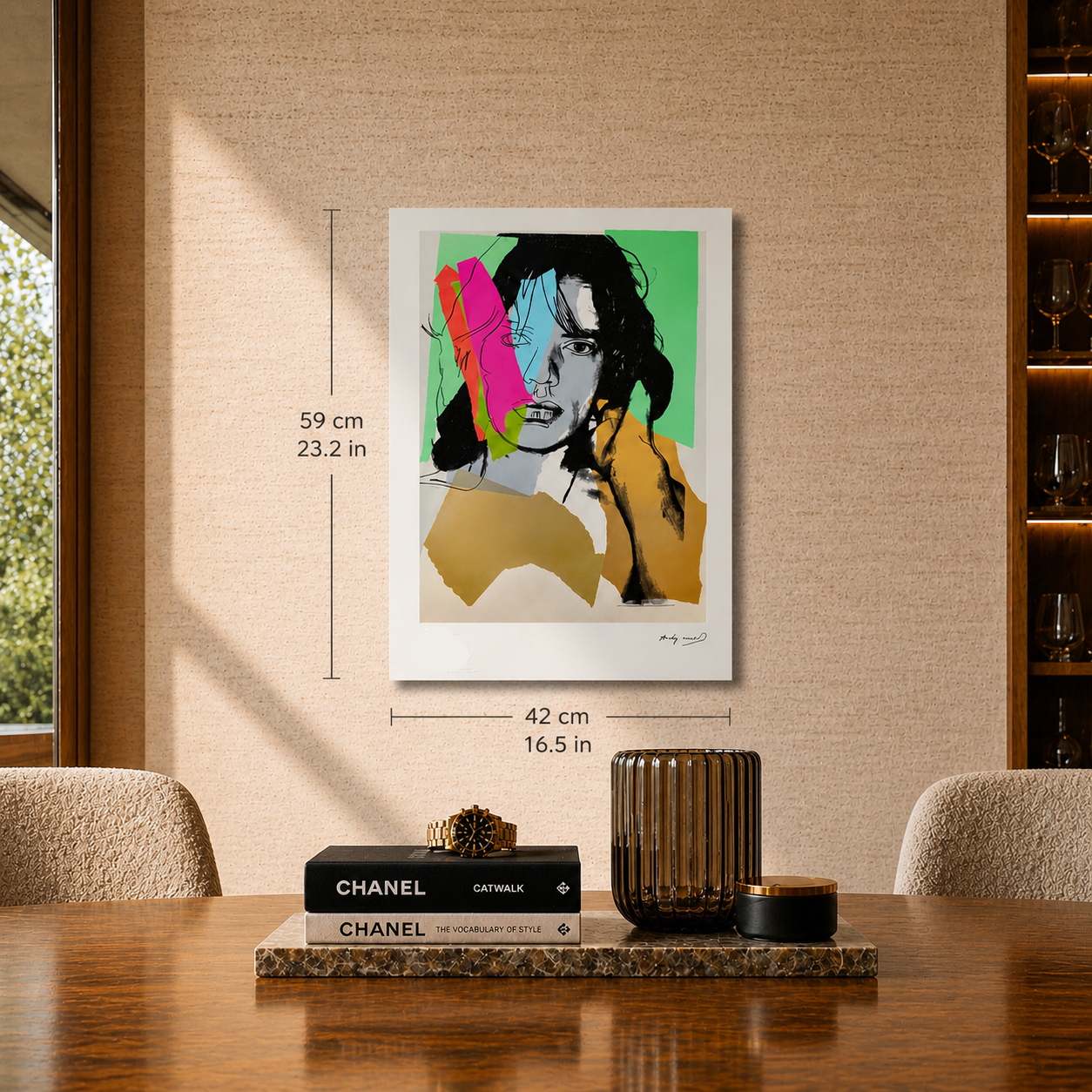 Andy Warhol Mick Jagger (FS II.140, 1975) Lithograph Arches 300gsm 42x59 cm