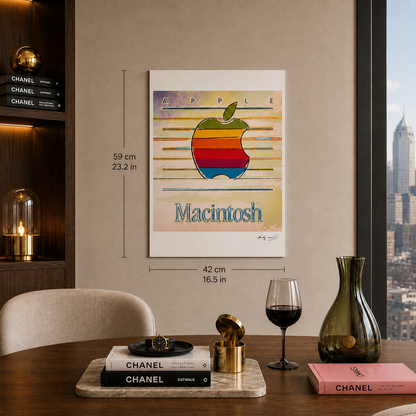 Andy Warhol Apple Lithographie Arches 300gsm 42x59 cm