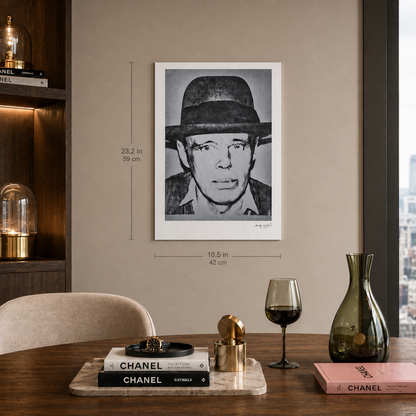 Andy Warhol Joseph Beuys Litografía Arcos 300gsm 42x59 cm