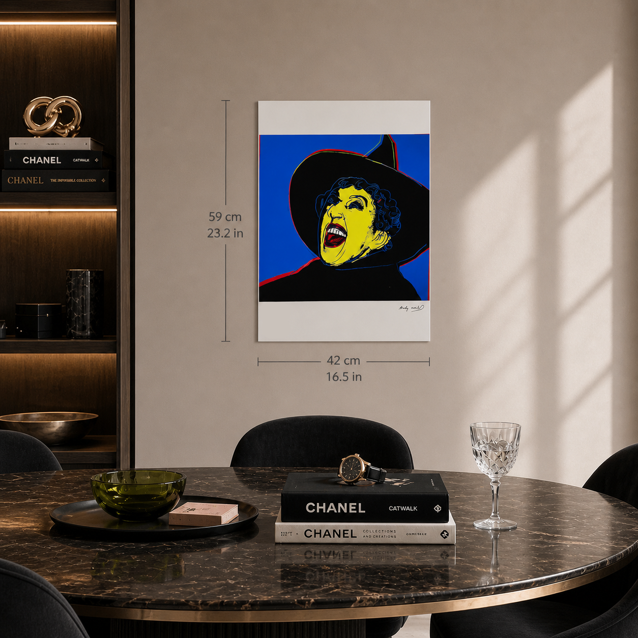 Andy Warhol Witch Lithograph Arches 300gsm 42x59 cm