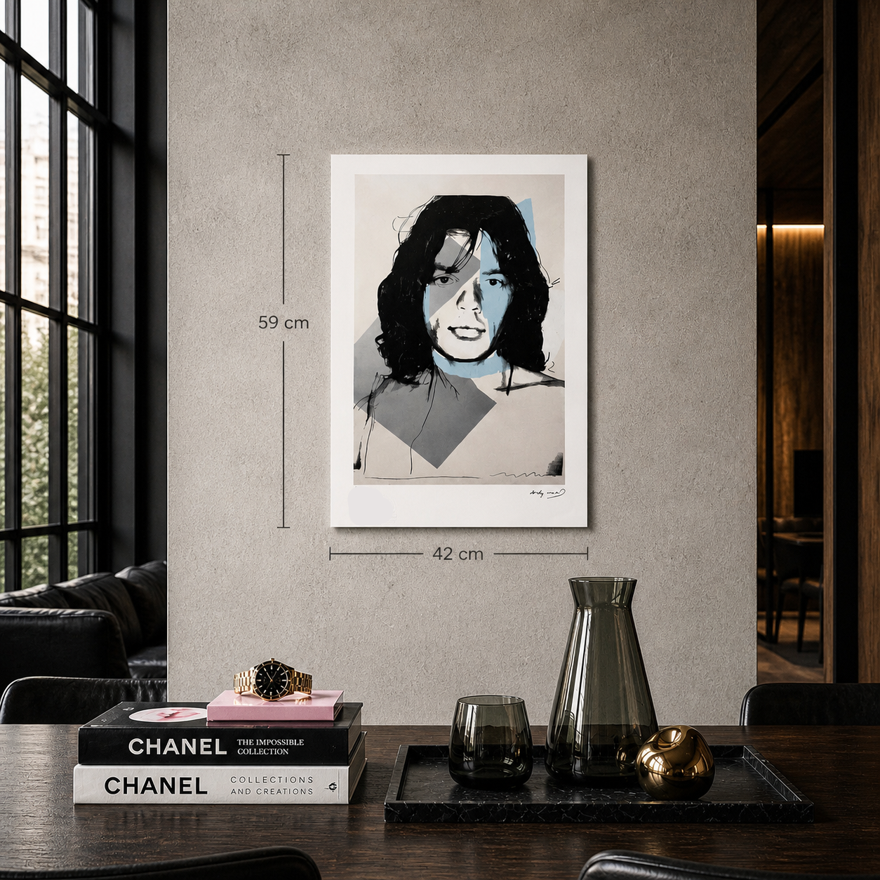 Andy Warhol Mick Jagger (FS II.138, 1975) Lithograph Arches 300gsm 42x59 cm