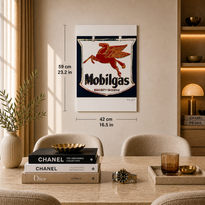 Andy Warhol Mobilgas Lithograph Arches 300gsm 42x59 cm