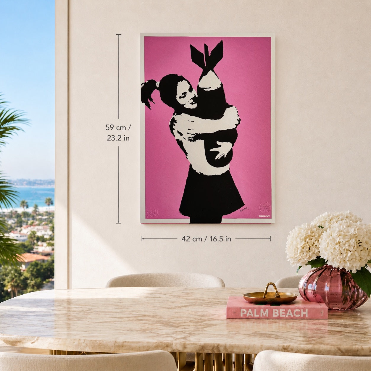 BANKSY Bomb Lover Lithograph Arches 300gsm 42x59 cm