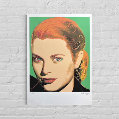 Andy Warhol Grace Kelly Litografia Arcos 300gsm 42x59 cm