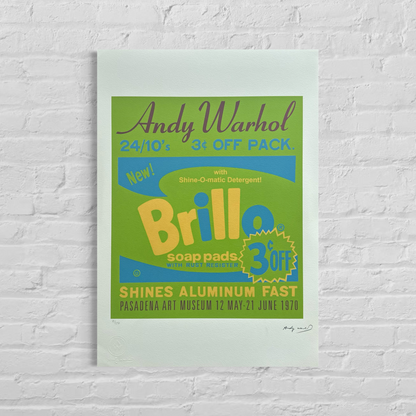 Andy Warhol Brillo Lithographie Arches 300gsm 42x59 cm
