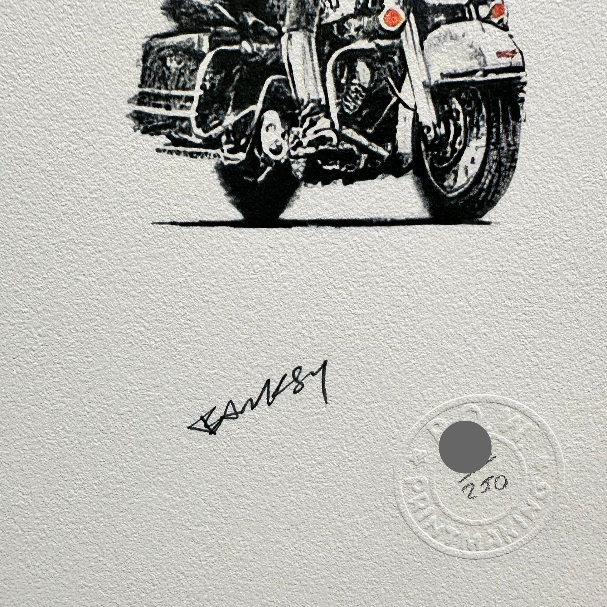 BANKSY  Strawberry donut