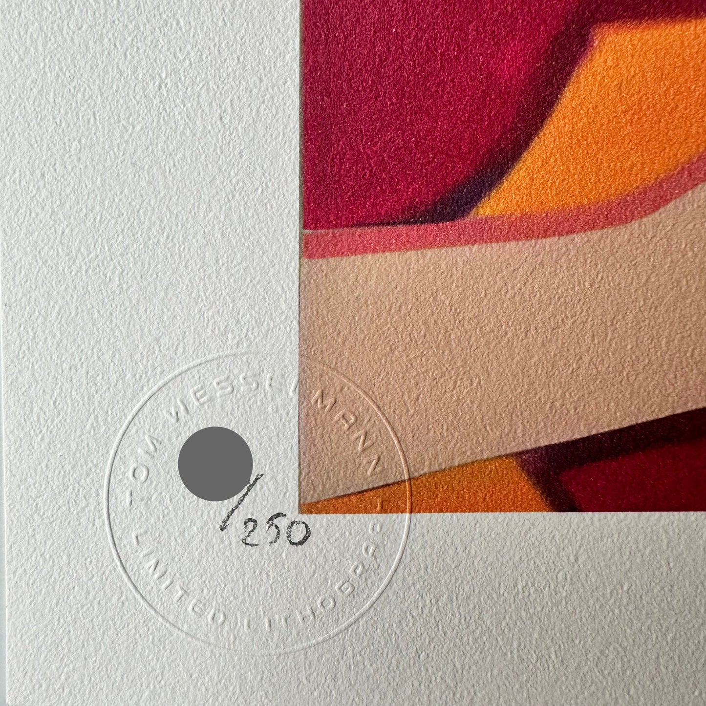 Tom Wesselmann Sunset Nude