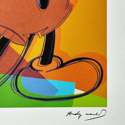 ANDY WARHOL double mickey