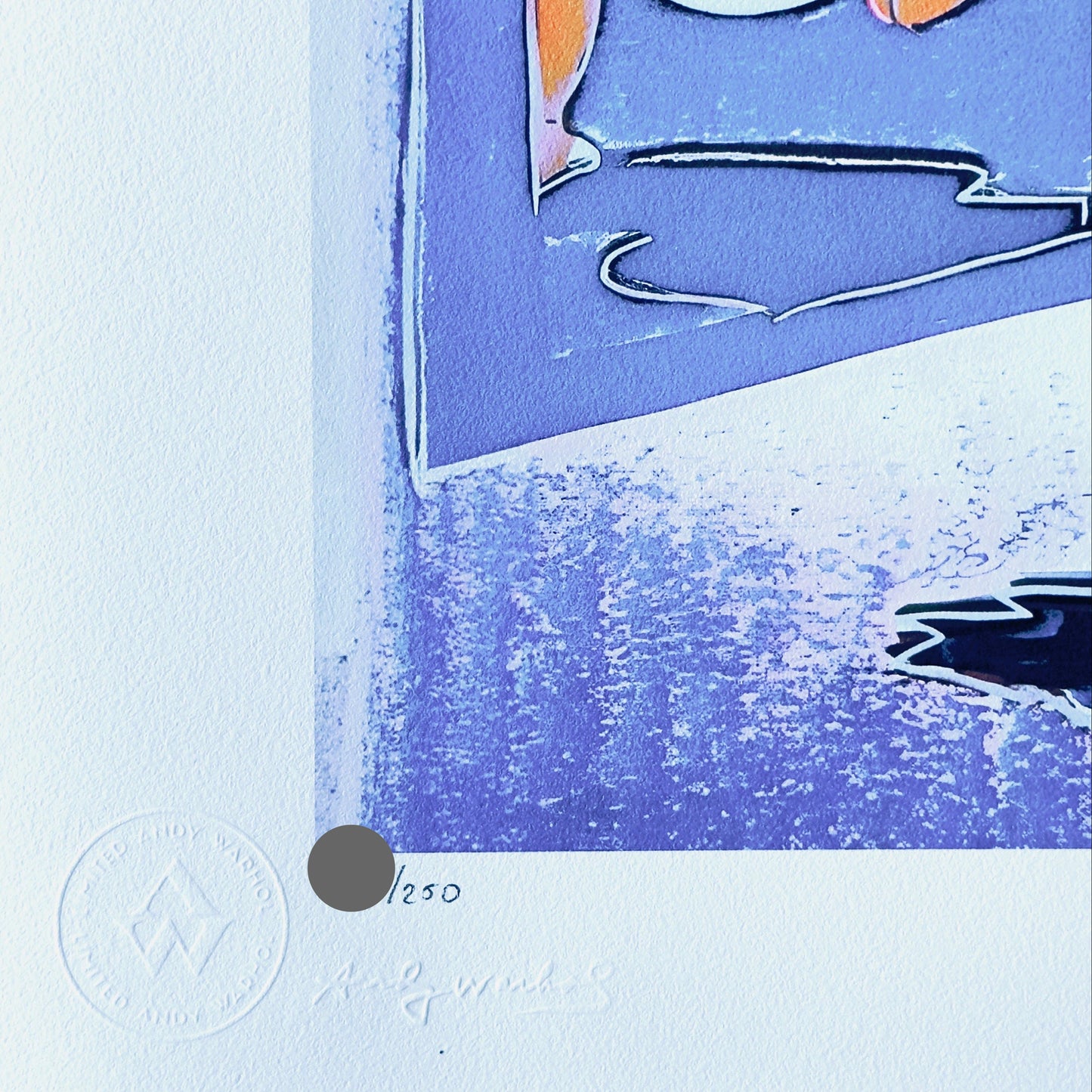 ANDY WARHOL Anniversary Donald duck