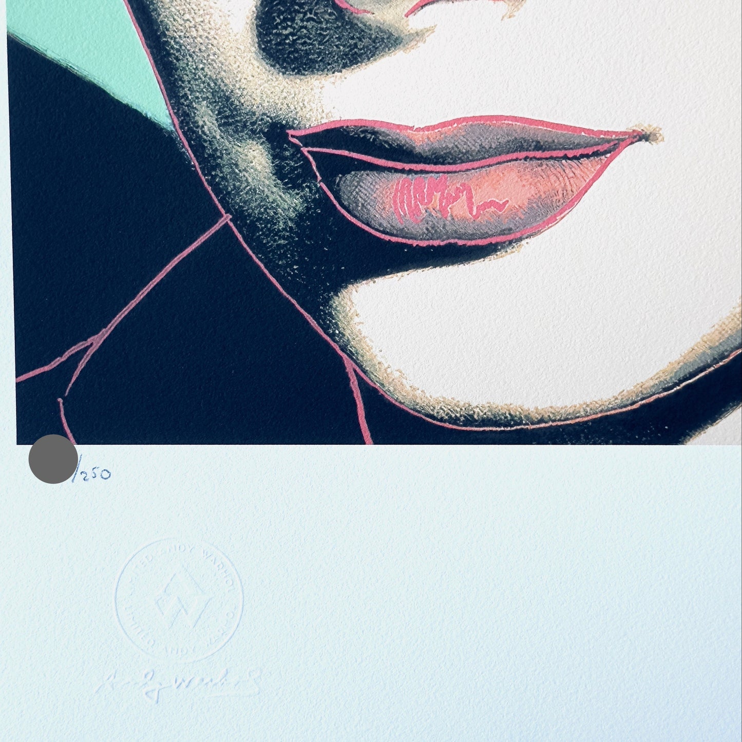 ANDY WARHOL Grace Kelly