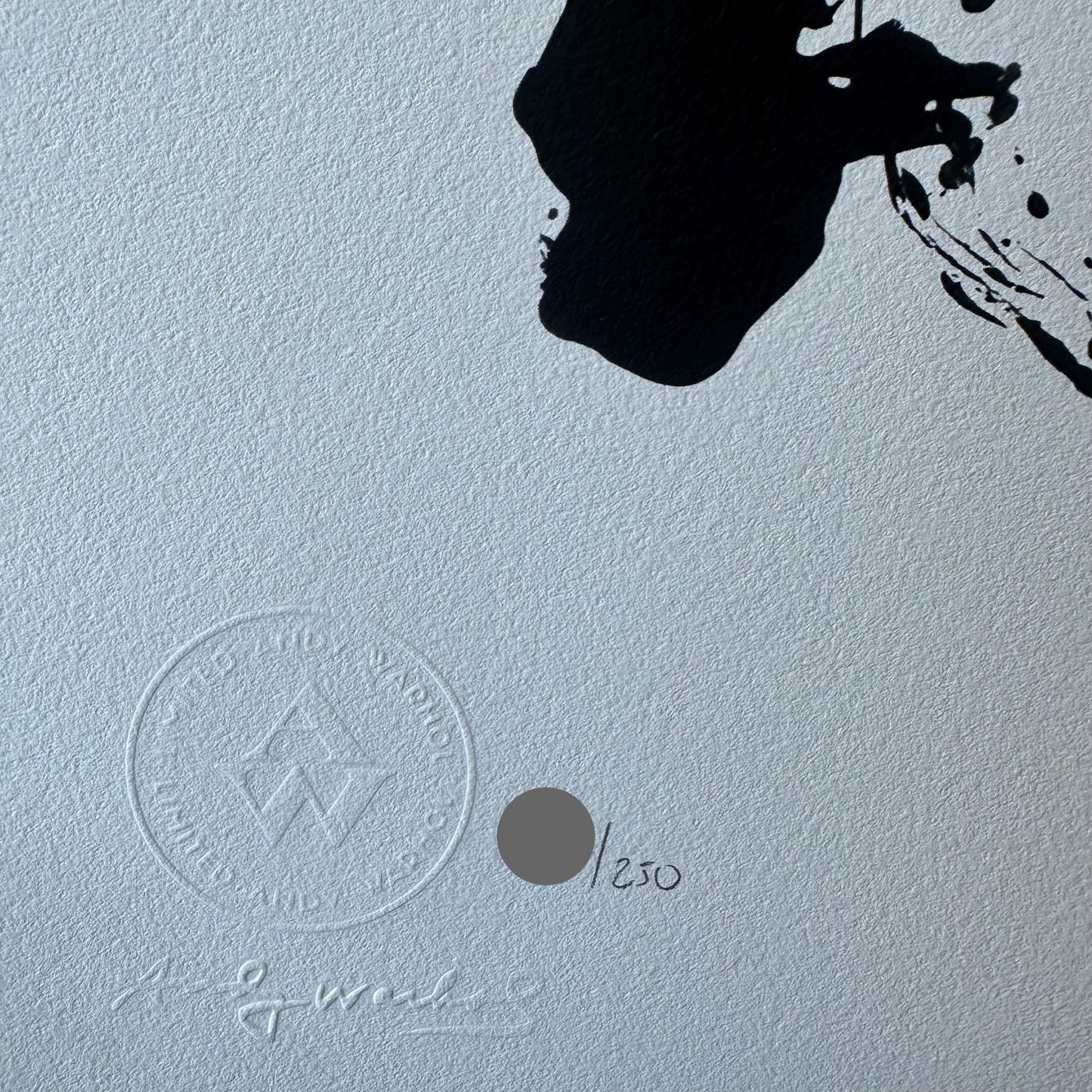 ANDY WARHOL Rorschach
