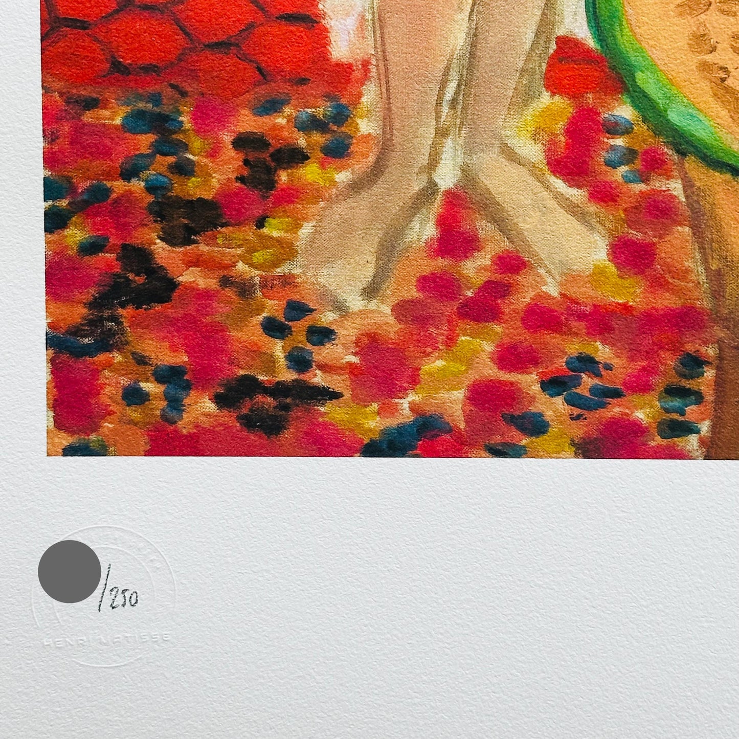 Genummerde editie HENRI MATISSE "Nu à la fenêtre" Gesigneerd - Certificaat - Limited lithografie - Franse kunstenaar - after
