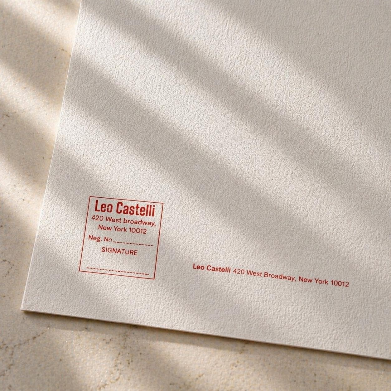 Genummerde editie ANDY WARHOL Apple Gesigneerd - Certificaat Leo Castelli - Pop art Advertising- lithograph after