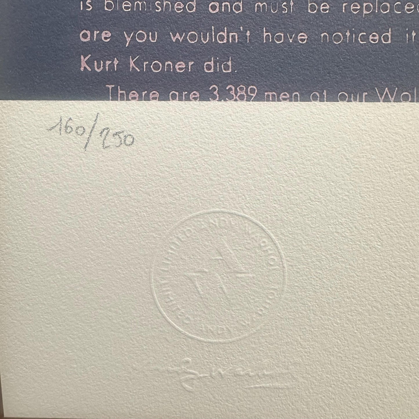 Genummerde editie ANDY WARHOL Volkswagen Gesigneerd - Certificaat Leo Castelli - Pop art Advertising- lithograph after