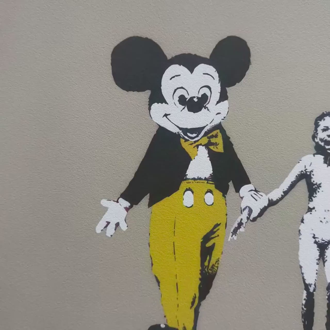 Genummerde editie BANKSY Napalm Gesigneerd - certificaat - Wall Art, Grafitti Art, Lithograph, Stencil Art after