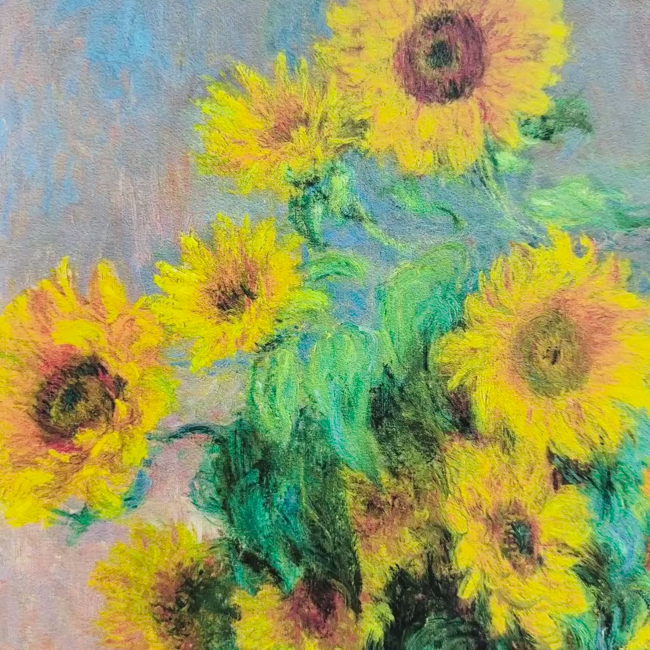 Claude Monet – ‘Bloemen in vaas’ – Gelimiteerde en genummerde editie