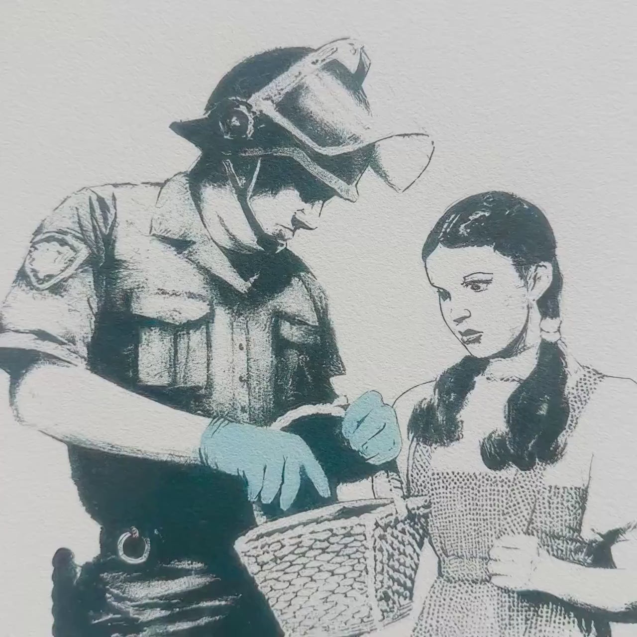 Banksy – ‘Stop and Search’ – Gelimiteerde en genummerde editie