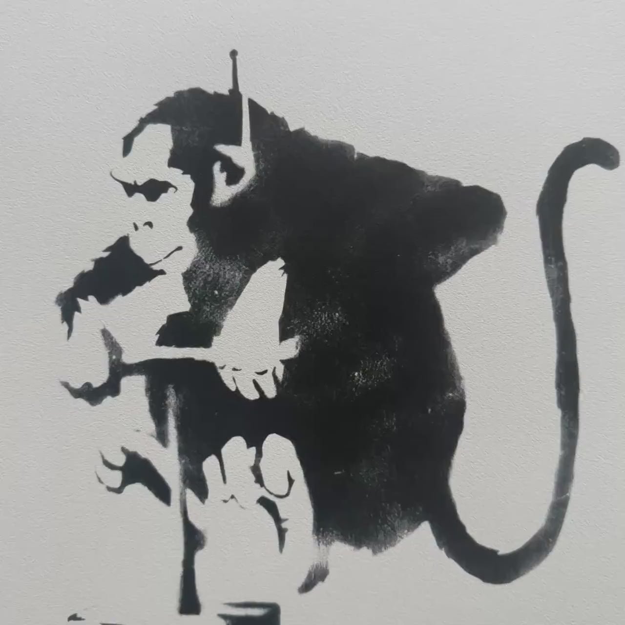 Genummerde editie BANKSY detonate Gesigneerd- certificaat - Banksy Grafitti Art, Banksy Wall Art, Banksy Lithograph, Banksy Gift, after