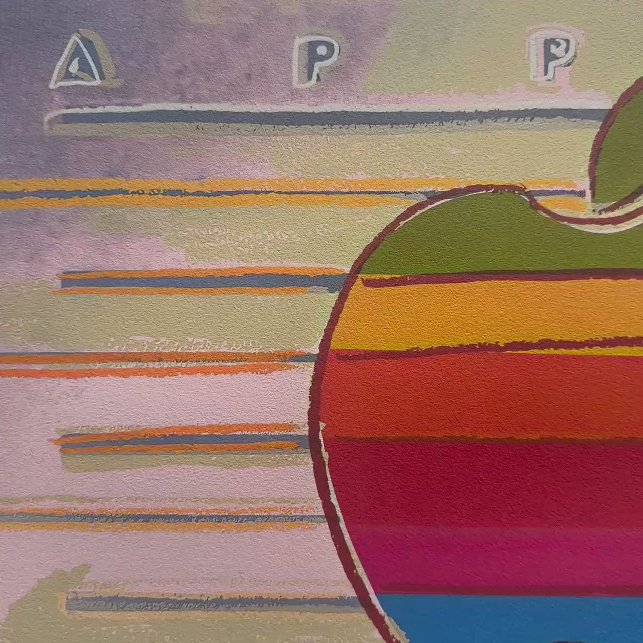Andy Warhol – ‘Apple (Advertising)’ – Gelimiteerde en genummerde editie