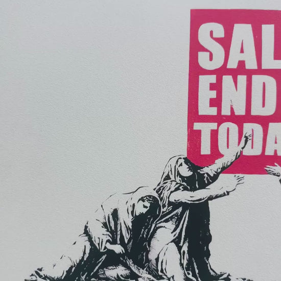 Banksy – ‘Sale Ends Today’ – Gelimiteerde en genummerde editie