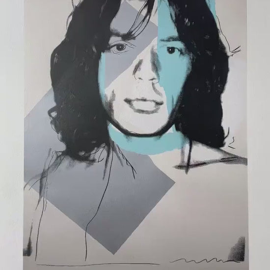 Andy Warhol – ‘Mick Jagger’ (FS II.138, 1975) – Gelimiteerde en genummerde editie